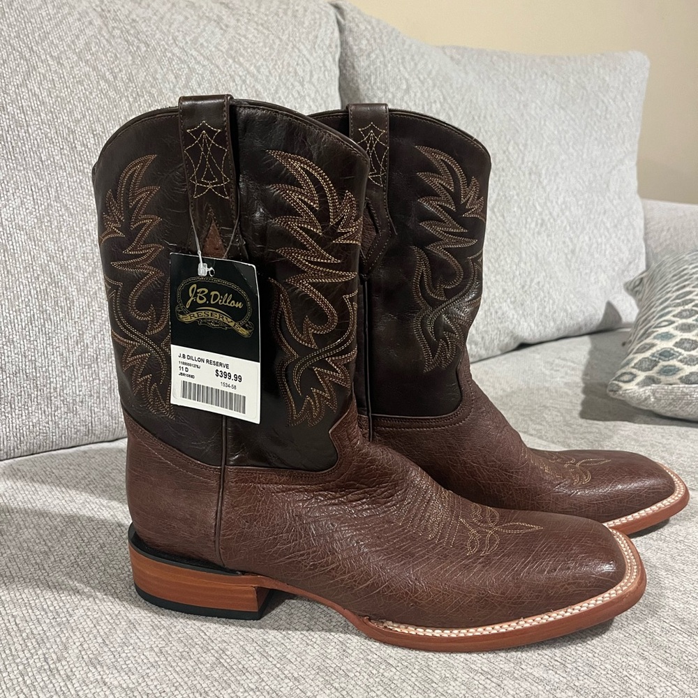 J.B. Dillon Reserve cowboy boots